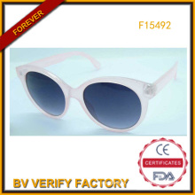 Jelly Color Frame Sunglasses for Girl China Wholesale (F15492)